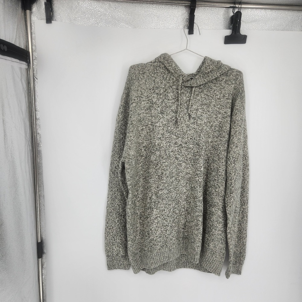 Alesbury Men's Green XXL Olive Rami Mixed Rope Yarn Hooded Sweater NWT